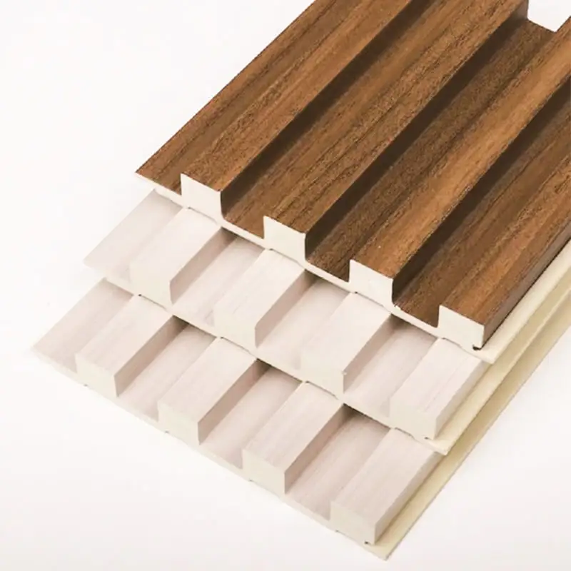 Panel Dinding Kisi Kayu Solid yang Saling Bertautan