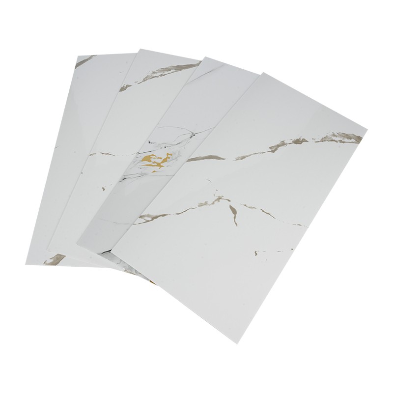 Lembaran Dinding PVC Kupas dan Tempel Marmer Tiruan 1,2×3m